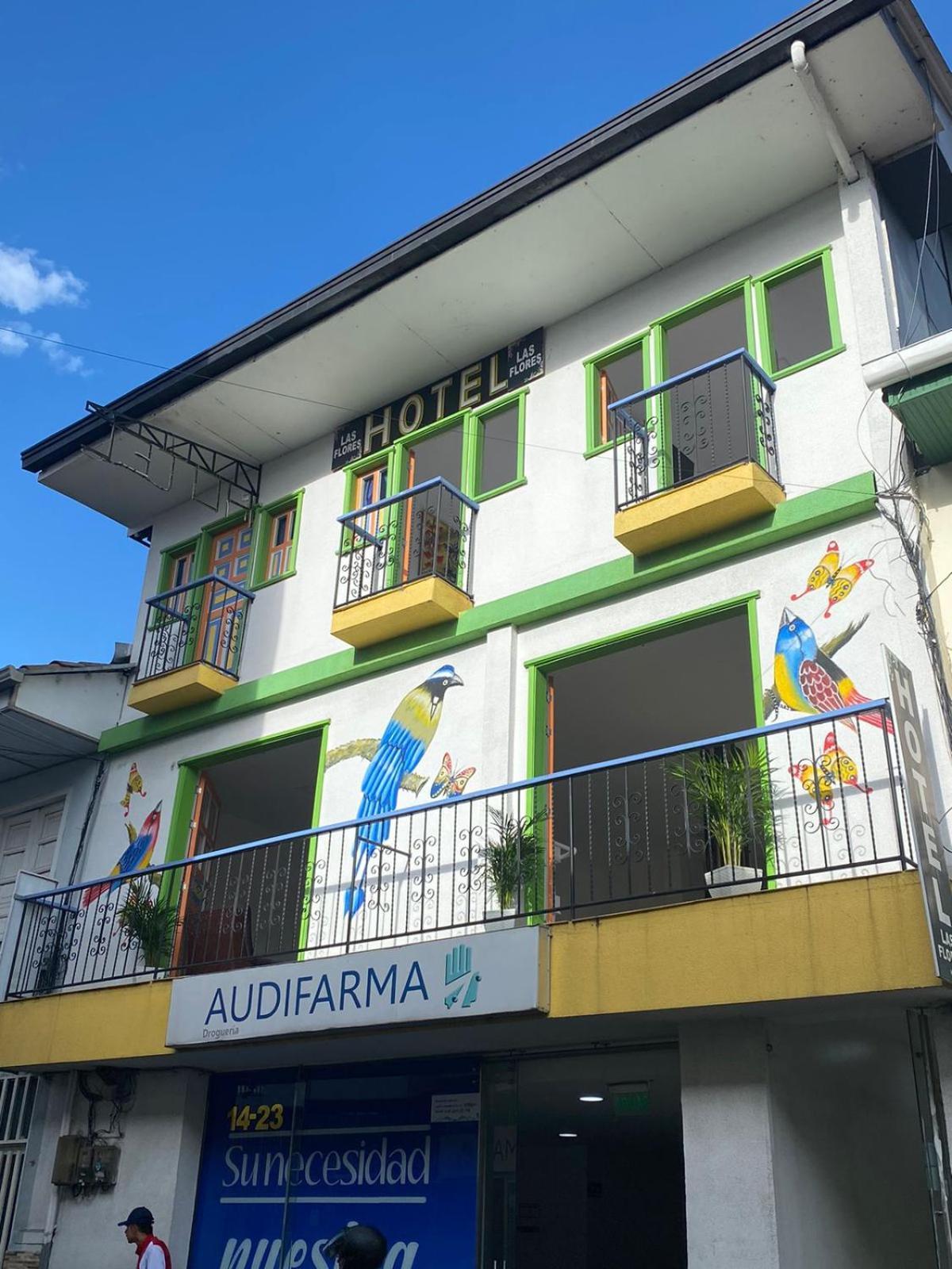 Hotel Las Flores 圣罗莎德卡瓦尔 外观 照片