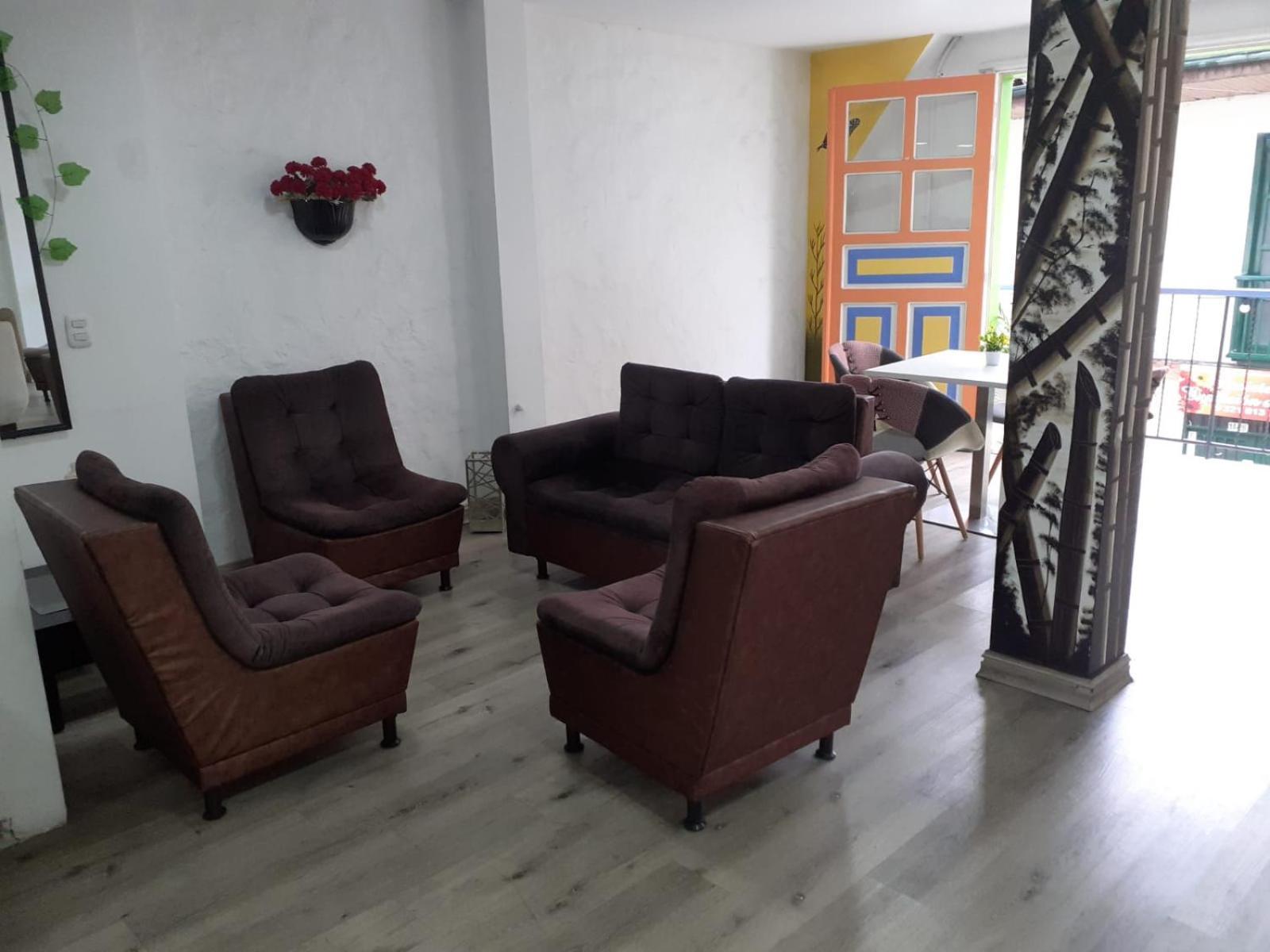 Hotel Las Flores 圣罗莎德卡瓦尔 外观 照片